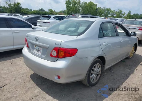 2009 Toyota Corolla Xle from USA, damaged, VIN JTDBL40E599024970